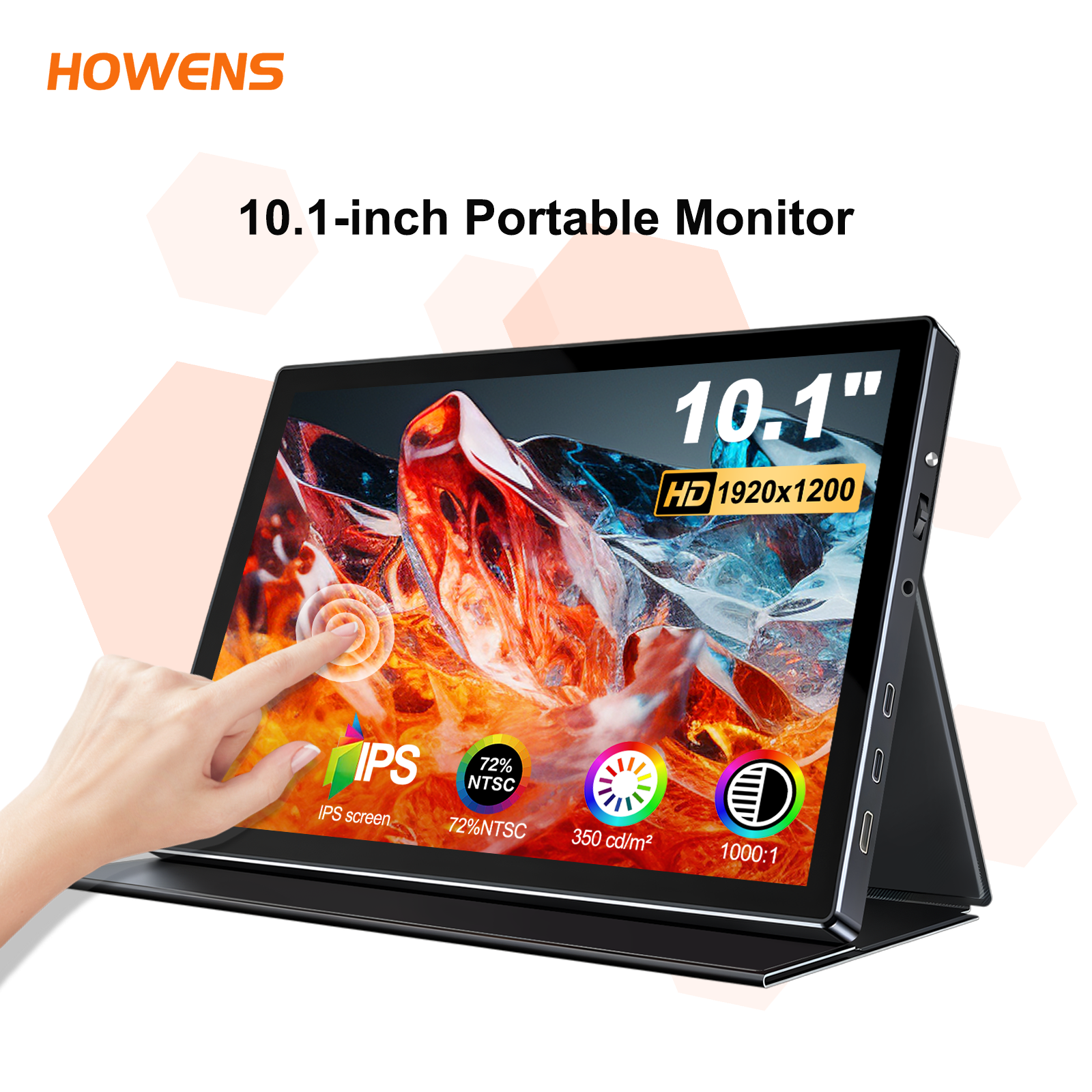 Pc Gaming Second - 10.1 inch Touch Monitor 60Hz IPS