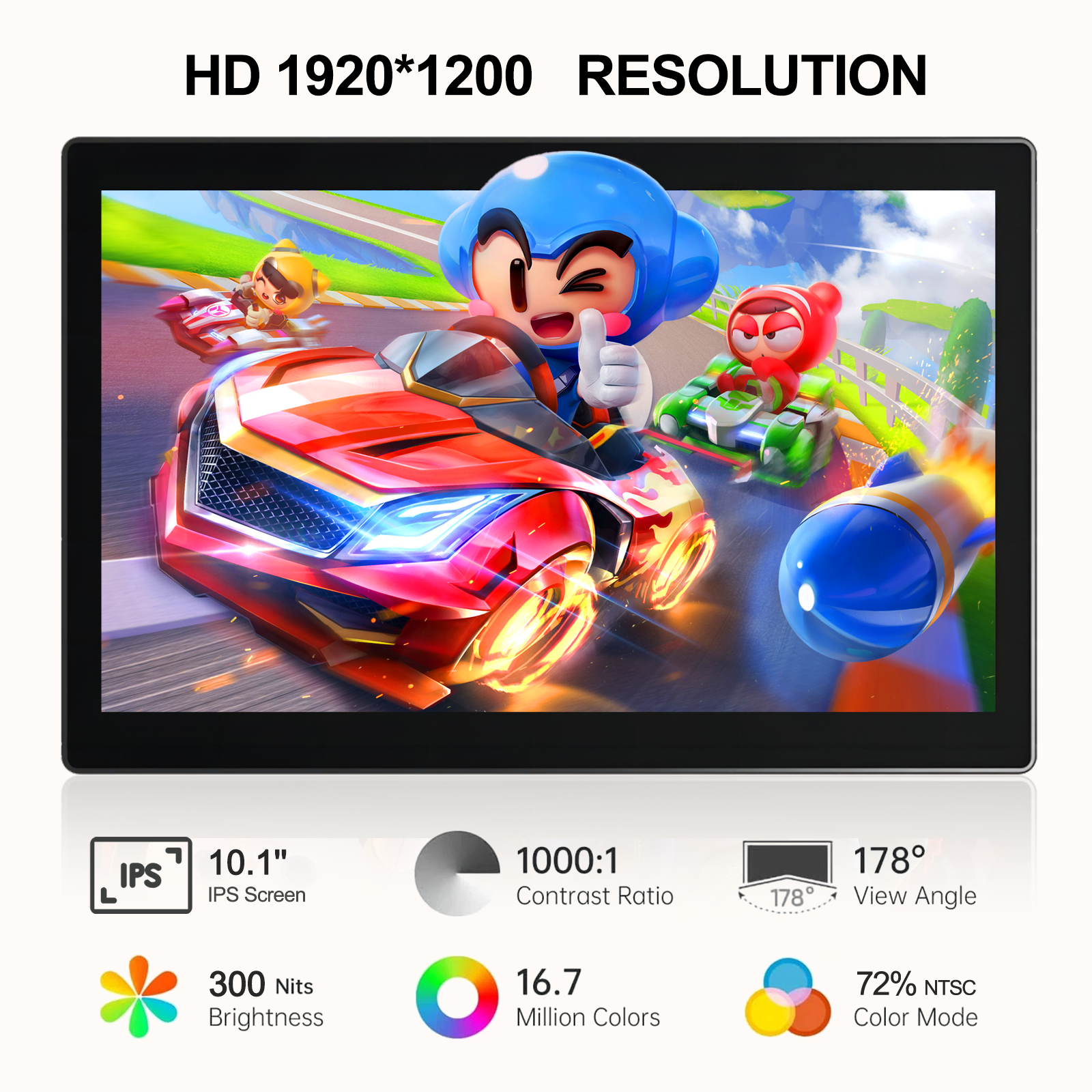 10.1 inch Touch Monitor 60Hz I - Pc Gaming Second บทวิจารณ์และราคา