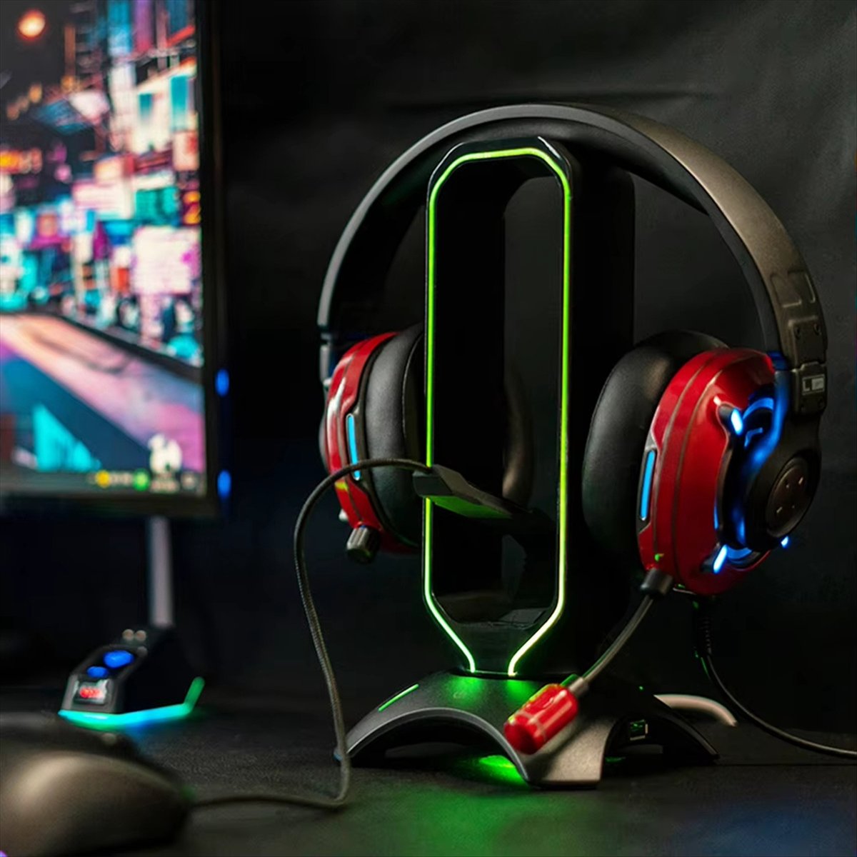 Stable- RGB Gaming Headphone S - Mouse Bungee Holder บทวิจารณ์และราคา
