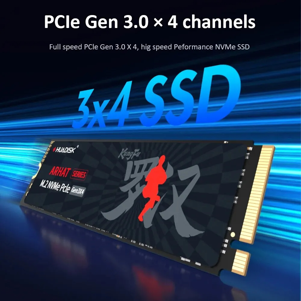 Huadisk SSD NVMe M2 1TB 512GB  - Pc Gaming Second บทวิจารณ์และราคา