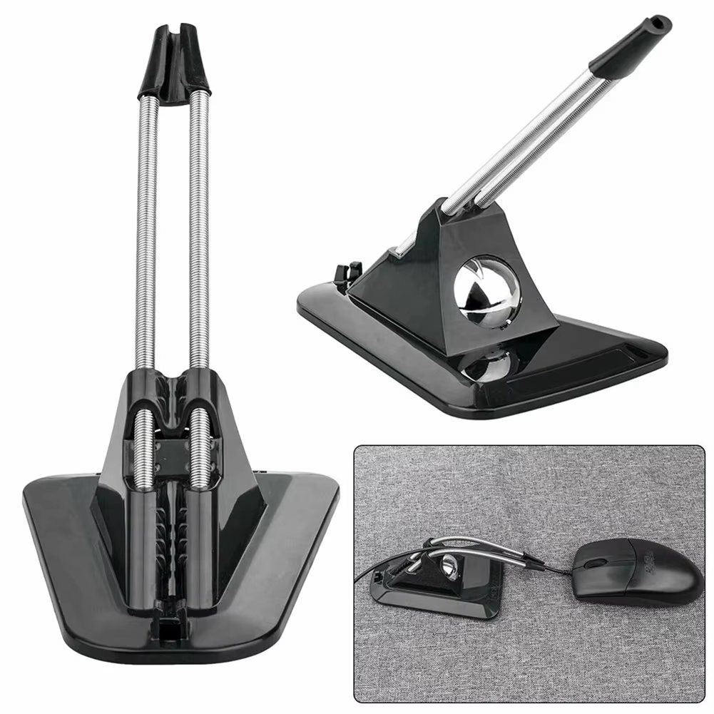 Mouse Cable Holder Computer PC - Mouse Bungee Holder บทวิจารณ์และราคา