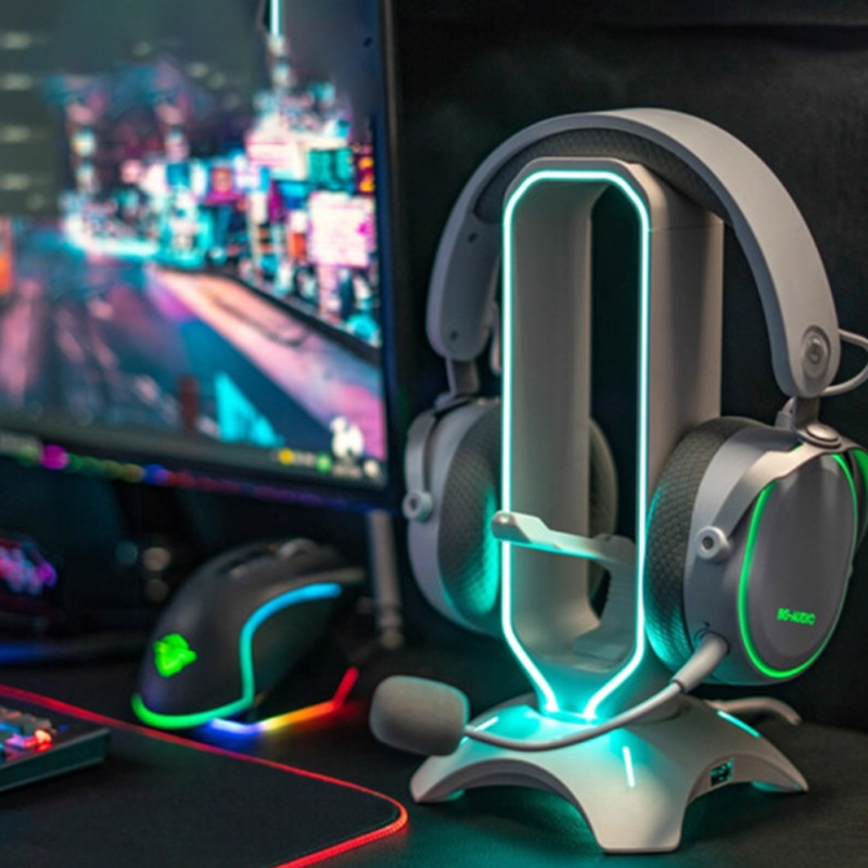 RGB Headset Stand with Mouse B - Mouse Bungee Holder บทวิจารณ์และราคา