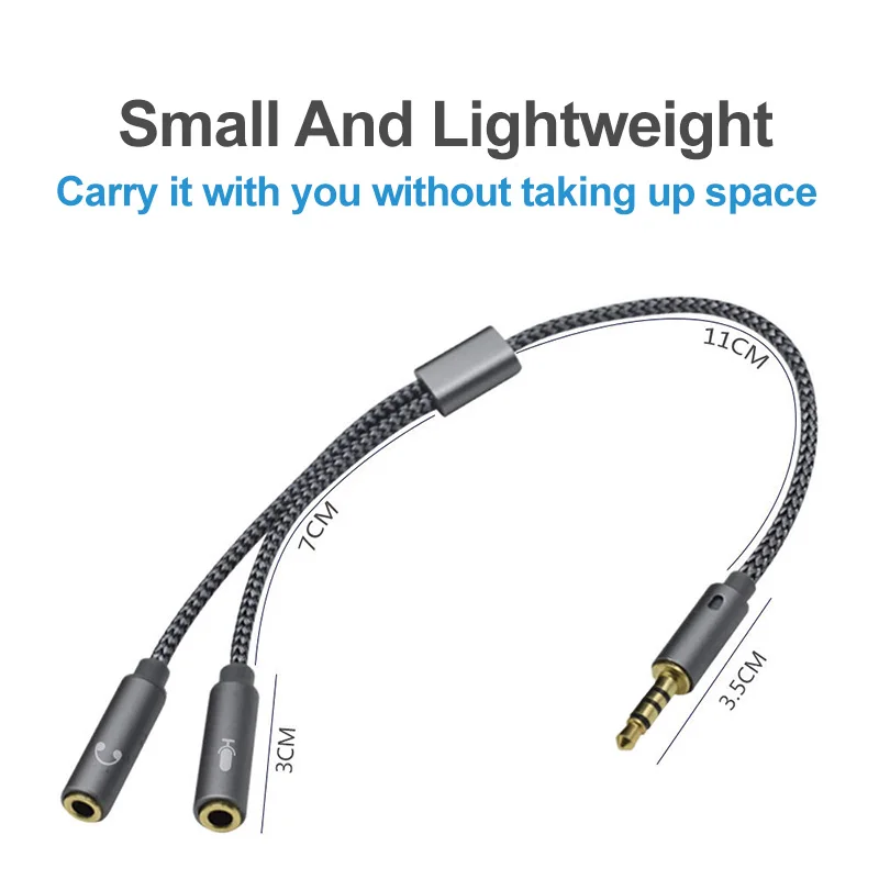 Headset splitter 3.5mm audio m - Pc Gaming Second บทวิจารณ์และราคา