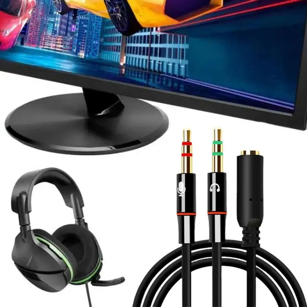 3.5mm Headphone Microphone Aud - Pc Gaming Second บทวิจารณ์และราคา