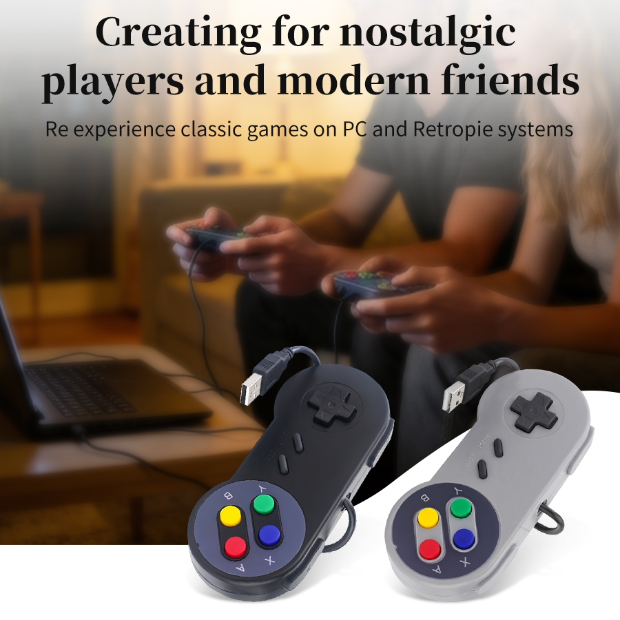 USB Gamepad Gaming Joystick Re - Pc Gaming Second บทวิจารณ์และราคา