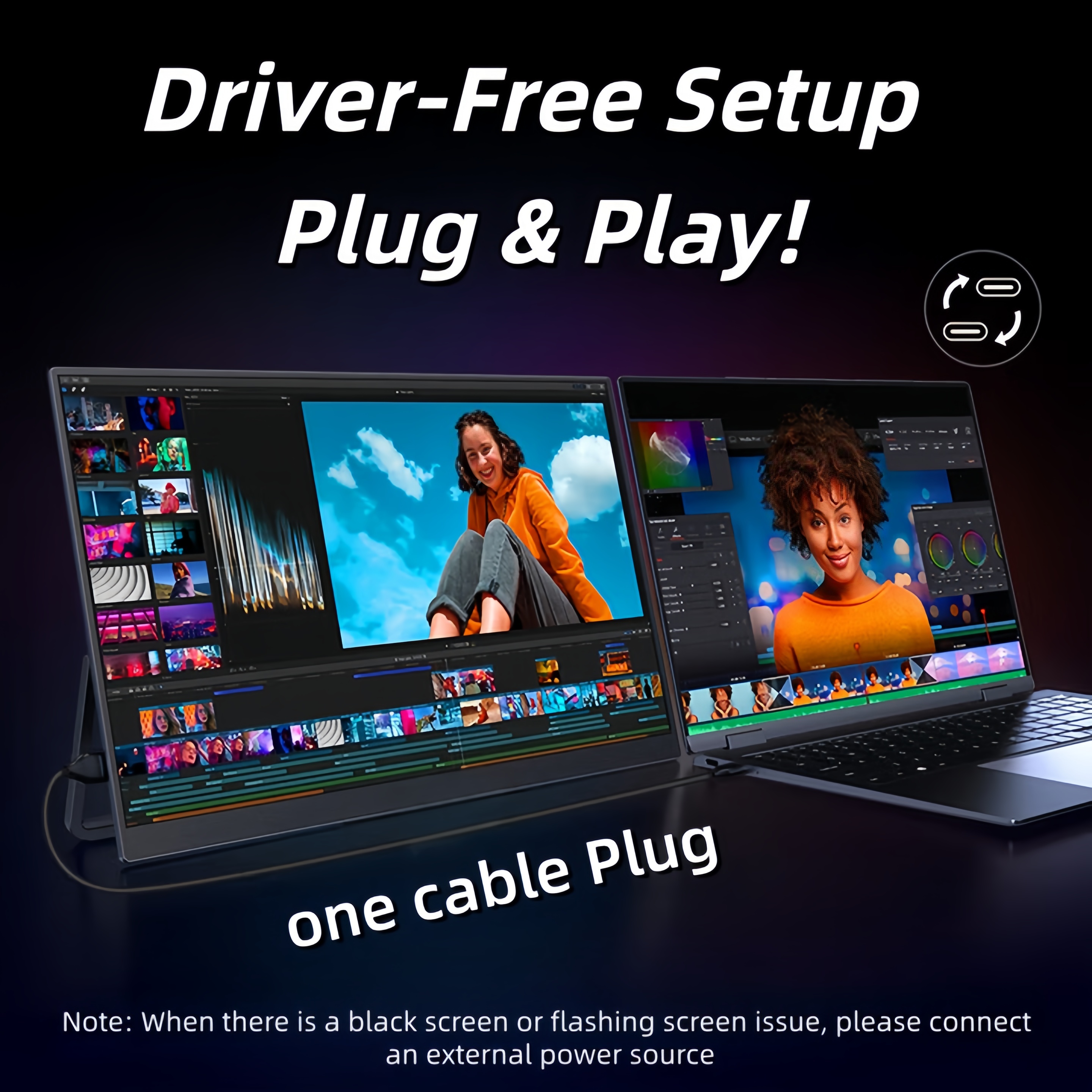 UPERFECT QLED 18.4 Portable Mo - Pc Gaming Second บทวิจารณ์และราคา
