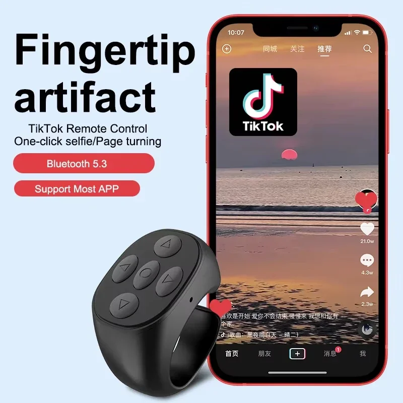 Smart Fingertip Ring Remote Co - Mouse Bungee Holder บทวิจารณ์และราคา