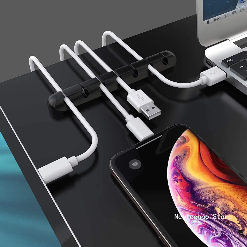 Cable Organizer Silicone USB C - Mouse Bungee Holder บทวิจารณ์และราคา