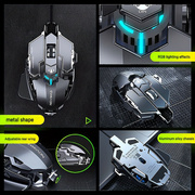 EWEADN Wired Gaming Mouse, RGB - Mouse Bungee Holder บทวิจารณ์และราคา